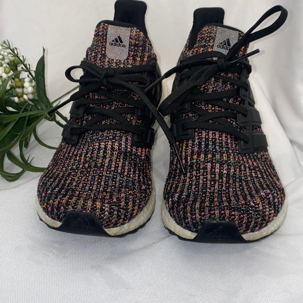 Adidas Ultra Boost 3.0
 Multicolor Knit Sneakers